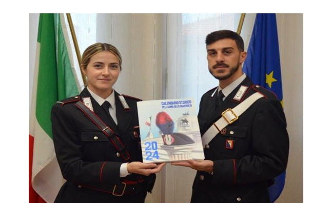 Ecco il calendario 2024 dell'Arma dei Carabinieri • Elbapress